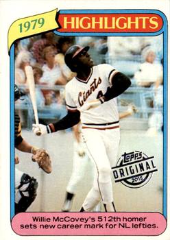 2015 Topps - Topps Originals Buybacks 1980 #2 Willie McCovey Front