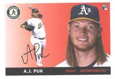 2020 Topps Archives - 1955 Topps Mini #55M-95 A.J. Puk Front