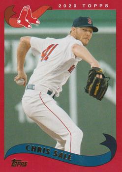 2020 Topps Archives - Red #208 Chris Sale Front