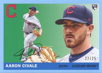 2020 Topps Archives - Blue #43 Aaron Civale Front