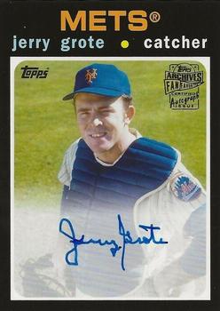 2020 Topps Archives - Fan Favorites Autographs #FFA-JG Jerry Grote Front