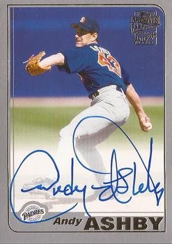 2020 Topps Archives - Fan Favorites Autographs Silver #FFA-AA Andy Ashby Front