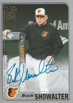 2020 Topps Archives - Fan Favorites Autographs Silver #FFA-BS Buck Showalter Front