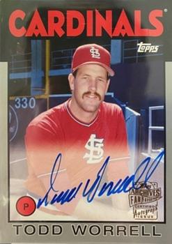 2020 Topps Archives - Fan Favorites Autographs Silver #FFA-TW Todd Worrell Front