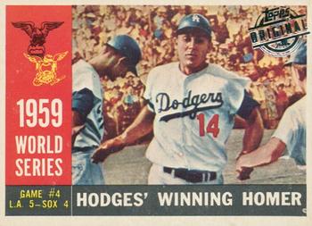 2015 Topps - Topps Originals Buybacks 1960 #388 1959 World Series Game #4 - Hodges' Winning Homer Front