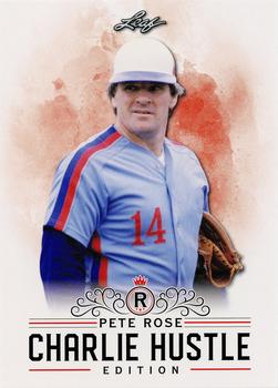 2020 Leaf Pete Rose Charlie Hustle Edition #8 Pete Rose Front