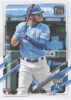 2021 Topps #32 Edward Olivares Front