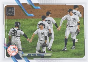 2021 Topps #39 New York Yankees Front