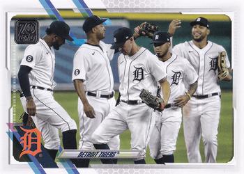 2021 Topps #70 Detroit Tigers Front