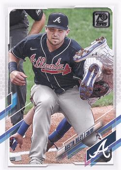 2021 Topps #111 Austin Riley Front