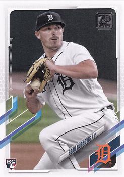 2021 Topps #123 Beau Burrows Front