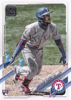 2021 Topps #144 Anderson Tejeda Front