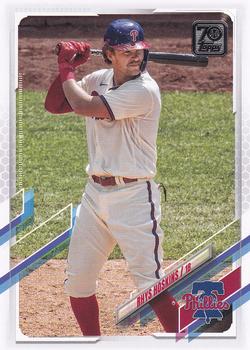 2021 Topps #162 Rhys Hoskins Front