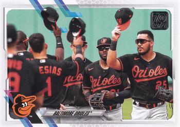 2021 Topps #195 Baltimore Orioles Front