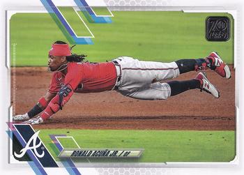 2021 Topps #263 Ronald Acuña Jr. Front