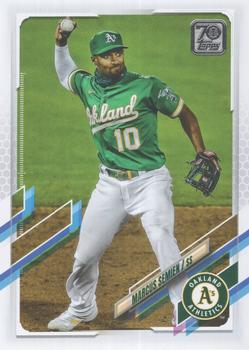2021 Topps #276 Marcus Semien Front