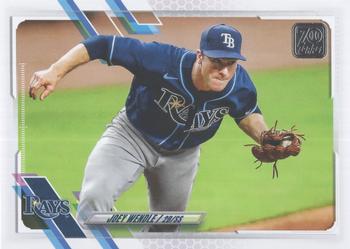 2021 Topps #296 Joey Wendle Front