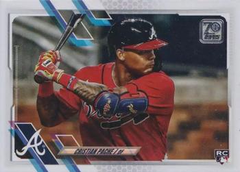 2021 Topps #187 Cristian Pache Front