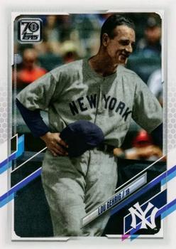 2021 Topps #186 Lou Gehrig Front
