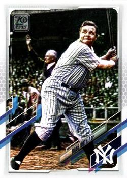 2021 Topps #81 Babe Ruth Front