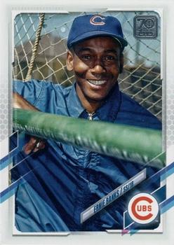 2021 Topps #4 Ernie Banks Front