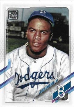 2021 Topps #347 Jackie Robinson Front