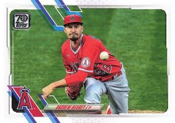 2021 Topps #387 Andrew Heaney Front