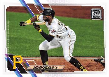 2021 Topps #412 Gregory Polanco Front