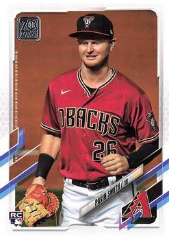 2021 Topps #444 Pavin Smith Front