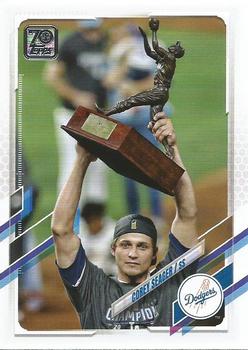 2021 Topps #450 Corey Seager Front