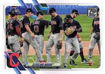 2021 Topps #459 Cleveland Indians Front