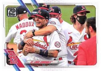 2021 Topps #478 St. Louis Cardinals Front