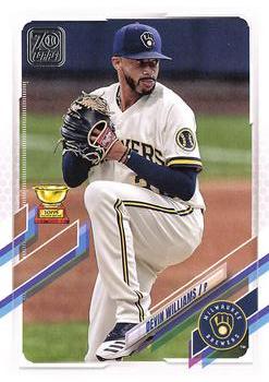 2021 Topps #485 Devin Williams Front