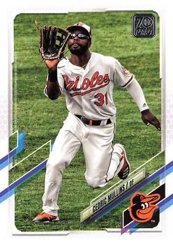 2021 Topps #487 Cedric Mullins Front