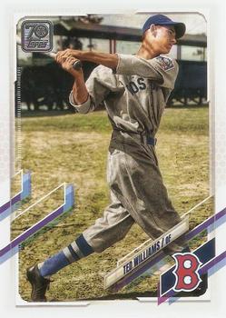 2021 Topps #491 Ted Williams Front