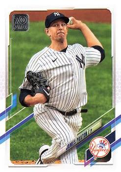 2021 Topps #542 James Paxton Front