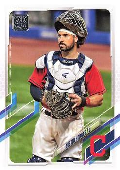 2021 Topps #572 Austin Hedges Front