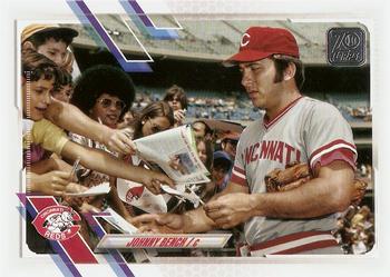 2021 Topps #580 Johnny Bench Front