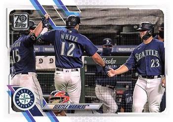 2021 Topps #599 Seattle Mariners Front
