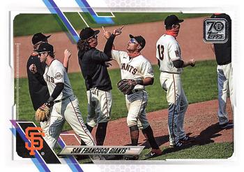 2021 Topps #603 San Francisco Giants Front