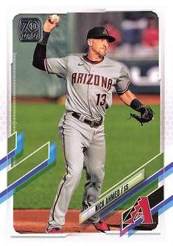 2021 Topps #618 Nick Ahmed Front