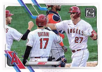 2021 Topps #621 Los Angeles Angels Front