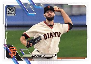 2021 Topps #643 Alex Wood Front