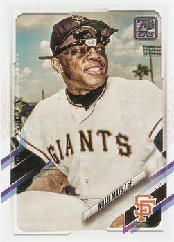 2021 Topps #616 Willie Mays Front