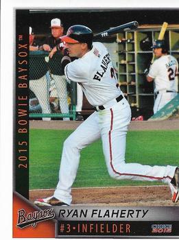 2015 Choice Bowie Baysox Update #38 Ryan Flaherty Front