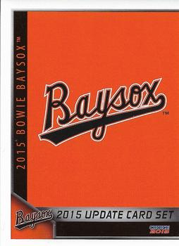 2015 Choice Bowie Baysox Update #NNO Header Card Front