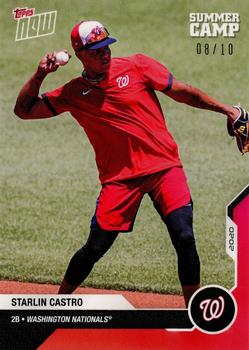 2020 Topps Now Road to Opening Day Summer Camp - Red #OD-491 Starlin Castro Front
