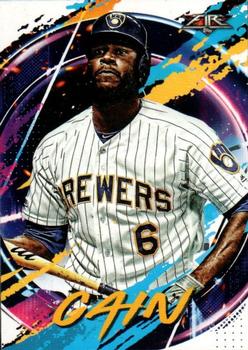 2020 Topps Fire #1 Lorenzo Cain Front