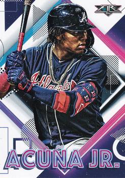 2020 Topps Fire #28 Ronald Acuña Jr. Front