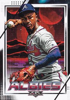 2020 Topps Fire #39 Ozzie Albies Front